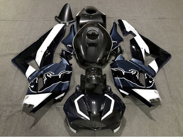 Custom Blau Carbonfaser Bull 13-23 Honda CBR600RR Verkleidung Custom Blau Carbonfaser Bull 13-23 Honda CBR600RR Verkleidung