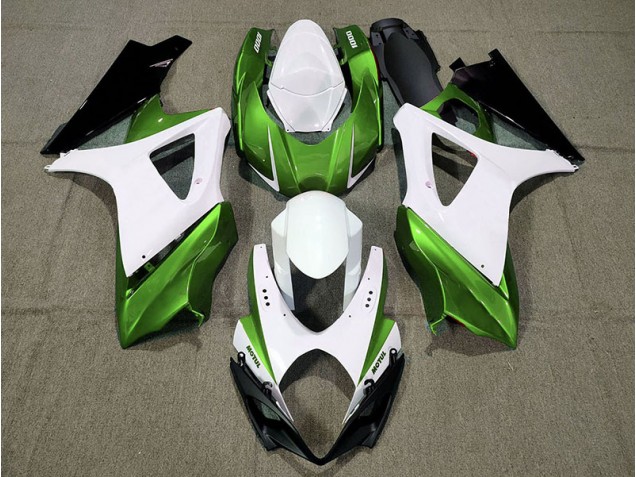 Custom Design Grün 07-08 Suzuki GSXR 1000 Verkleidung Custom Design Grün 07-08 Suzuki GSXR 1000 Verkleidung