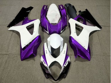 Custom Design Lila 07-08 Suzuki GSXR 1000 Verkleidung