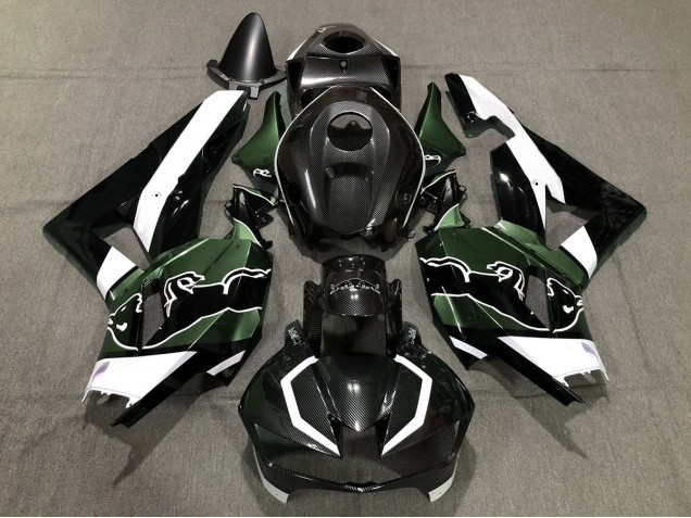 Custom Grün Carbonfaser Bull 13-23 Honda CBR600RR Verkleidung Custom Grün Carbonfaser Bull 13-23 Honda CBR600RR Verkleidung