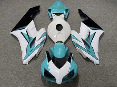 Cyan Weiß & Schwarz Glänzend 04-05 Honda CBR1000RR Verkleidung