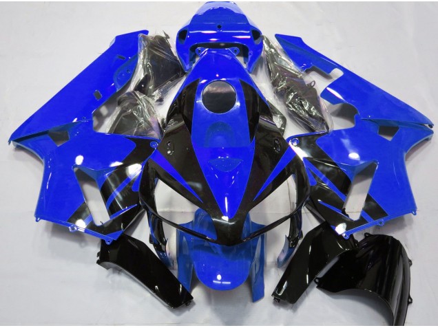 Design In Glänzendem Blau & Schwarz 05-06 Honda CBR600RR Verkleidung Design In Glänzendem Blau & Schwarz 05-06 Honda CBR600RR Verkleidung