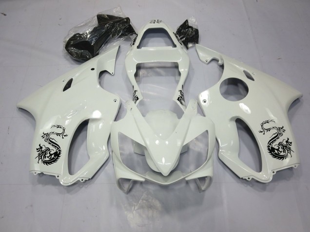Dragon White 01-03 Honda CBR600 F4i Verkleidung Dragon White 01-03 Honda CBR600 F4i Verkleidung