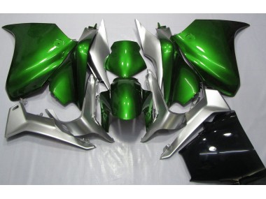 Dunkelgrün & Silber 10-13 Honda VFR1200 Verkleidung