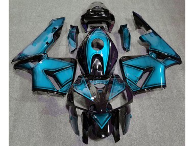 Dunkelhellblau 05-06 Honda CBR600RR Verkleidung
