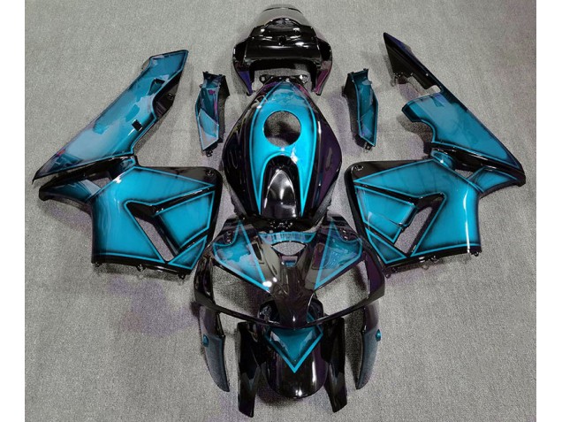 Dunkelhellblau 05-06 Honda CBR600RR Verkleidung Dunkelhellblau 05-06 Honda CBR600RR Verkleidung