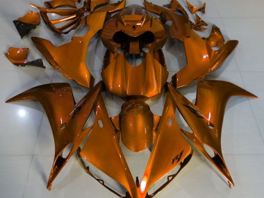 Dunkelorange 04-06 Yamaha R1 Verkleidung