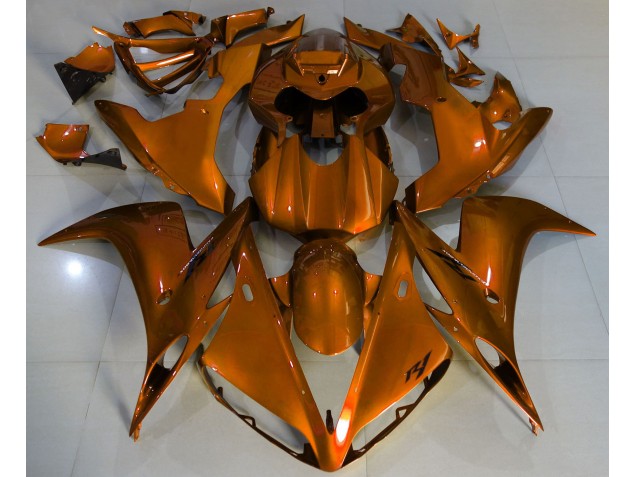 Dunkelorange 04-06 Yamaha R1 Verkleidung Dunkelorange 04-06 Yamaha R1 Verkleidung