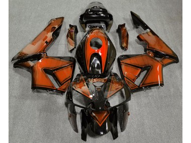 Dunkelorange 05-06 Honda CBR600RR Verkleidung
