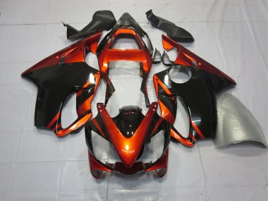 Dunkelorange & Schwarz 01-03 Honda CBR600 F4i Verkleidung