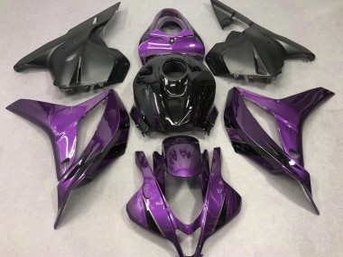 Dunkelviolett Mit Schwarz 09-12 Honda CBR600RR Verkleidung