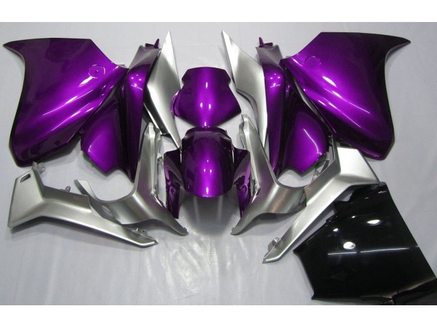 Dunkelviolett & Silber 10-13 Honda VFR1200 Verkleidung Dunkelviolett & Silber 10-13 Honda VFR1200 Verkleidung