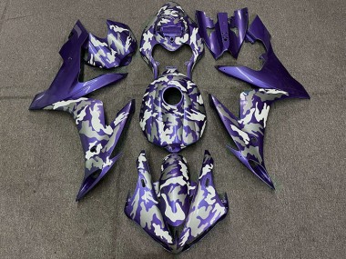 Dunkelviolett Tarnung 04-06 Yamaha R1 Verkleidung
