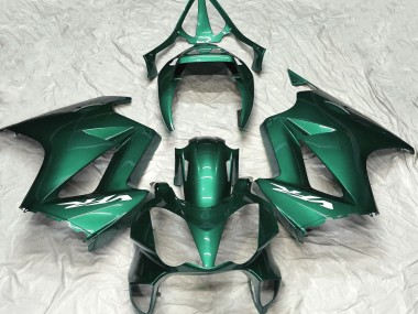 Dunkelwaldgrün Schlicht 02-12 Honda VFR800 Verkleidung