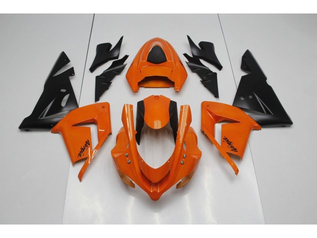 Einfacher Orange Ninja 04-05 Kawasaki ZX10R Verkleidung Einfacher Orange Ninja 04-05 Kawasaki ZX10R Verkleidung
