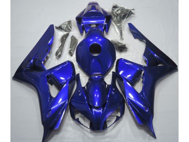 Einfarbig Blau 06-07 Honda CBR1000RR Verkleidung