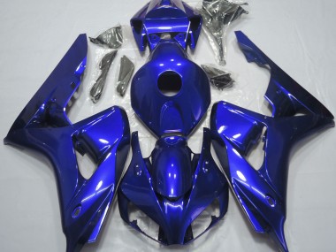 Einfarbig Blau 06-07 Honda CBR1000RR Verkleidung