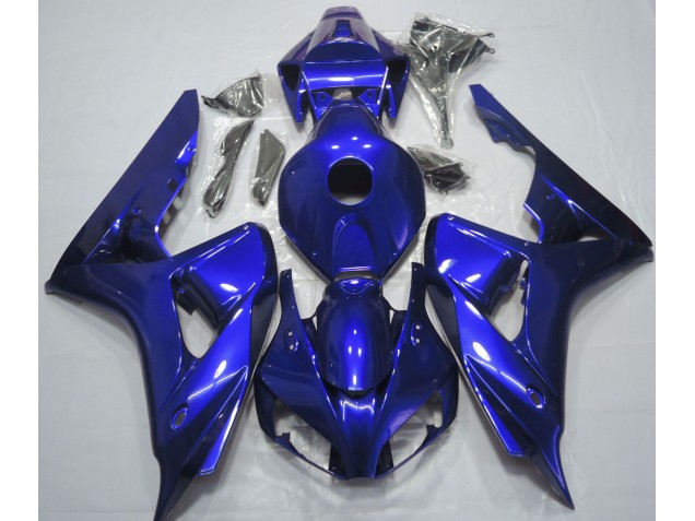 Einfarbig Blau 06-07 Honda CBR1000RR Verkleidung Einfarbig Blau 06-07 Honda CBR1000RR Verkleidung