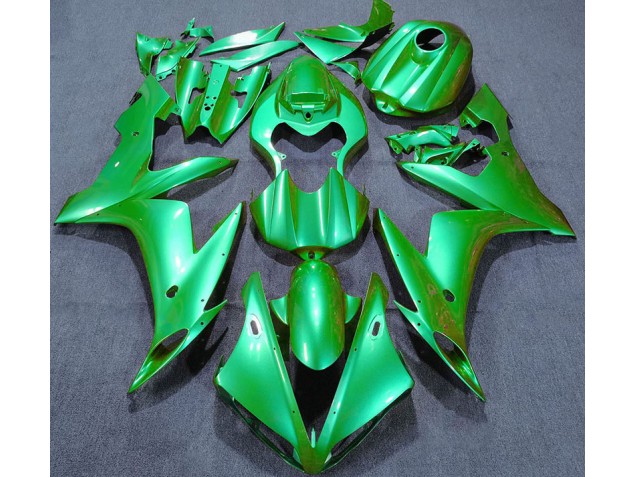 Einfarbig Grün 04-06 Yamaha R1 Verkleidung Einfarbig Grün 04-06 Yamaha R1 Verkleidung