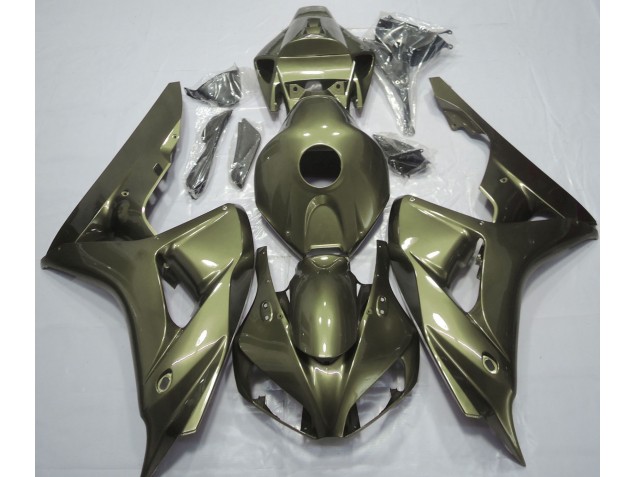 Einfarbig Oliv 06-07 Honda CBR1000RR Verkleidung Einfarbig Oliv 06-07 Honda CBR1000RR Verkleidung