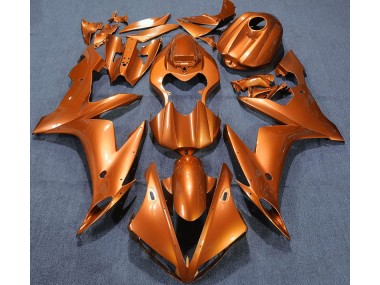 Einfarbig Orange 04-06 Yamaha R1 Verkleidung