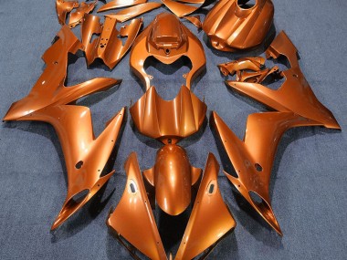 Einfarbig Orange 04-06 Yamaha R1 Verkleidung