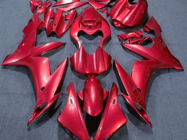 Einfarbig Rot 04-06 Yamaha R1 Verkleidung