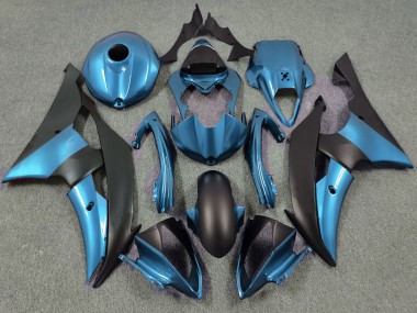 Elektrisches Blau & Matt Schwarz 08-16 Yamaha R6 Verkleidung