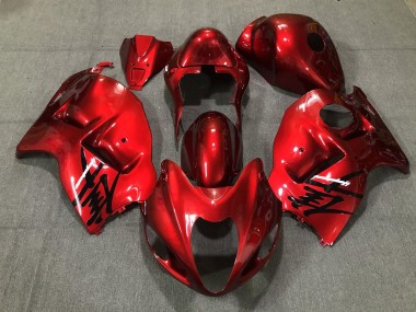 Feuerrot Glänzend 97-07 Suzuki GSXR 1300 Verkleidung