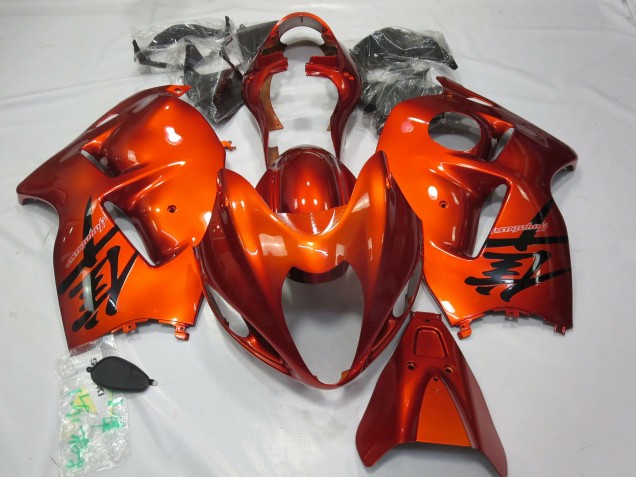 Gebranntes Orange 97-07 Suzuki GSXR 1300 Verkleidung Gebranntes Orange 97-07 Suzuki GSXR 1300 Verkleidung