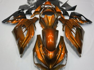 Gebranntes Orange Glänzend 12-21 Kawasaki ZX14R Verkleidung