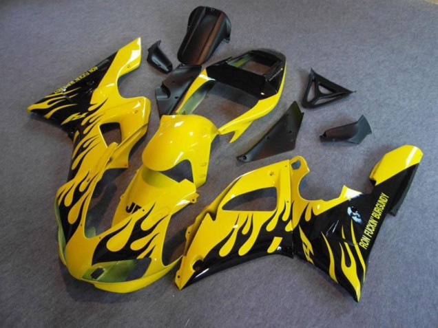 Gelb Flamme 98-99 Yamaha R1 Verkleidung Gelb Flamme 98-99 Yamaha R1 Verkleidung