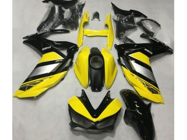 Gelb & Glänzendes Schwarz 15-18 Yamaha R3 Verkleidung