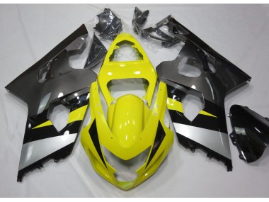 Gelb & Grau 04-05 Suzuki GSXR 600-750 Verkleidung
