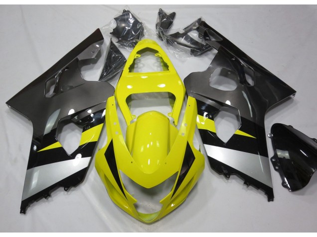 Gelb & Grau 04-05 Suzuki GSXR 600-750 Verkleidung Gelb & Grau 04-05 Suzuki GSXR 600-750 Verkleidung