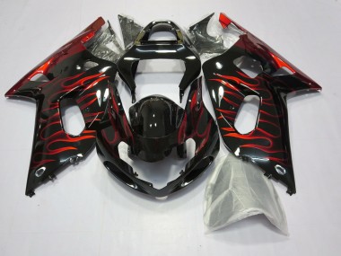 Gelb Jordan 01-03 Suzuki GSXR 600-750 Verkleidung