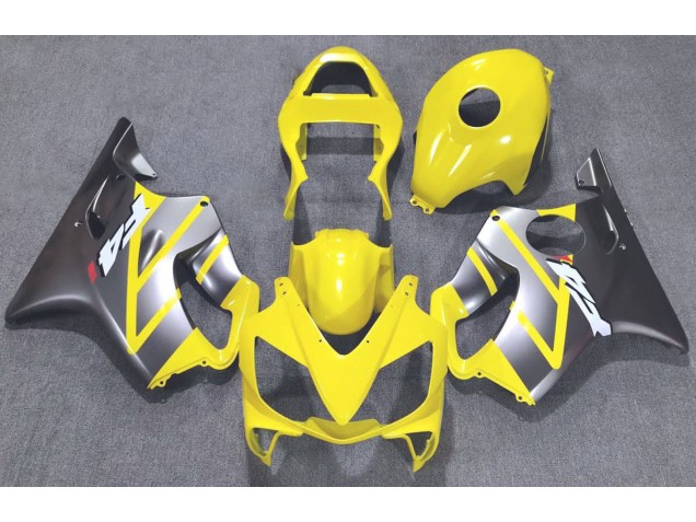 Gelb & Matt Silber 01-03 Honda CBR600 F4i Verkleidung Gelb & Matt Silber 01-03 Honda CBR600 F4i Verkleidung