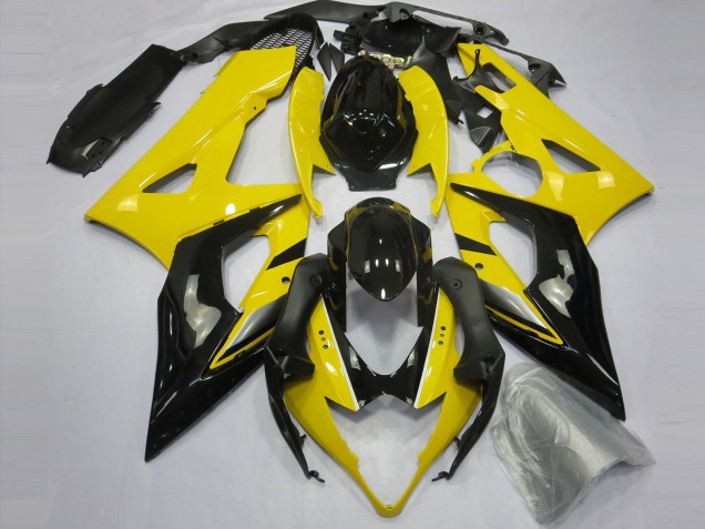 Gelb & Schwarz 05-06 Suzuki GSXR 1000 Verkleidung Gelb & Schwarz 05-06 Suzuki GSXR 1000 Verkleidung