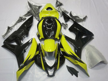 Gelb & Schwarz OEM Design 07-08 Honda CBR600RR Verkleidung