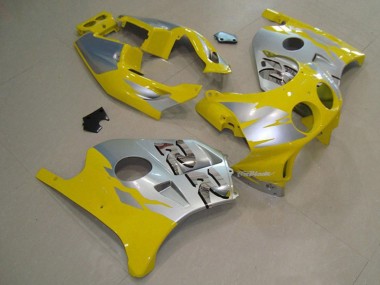 Gelb Silber 90-98 Honda CBR250RR Verkleidung