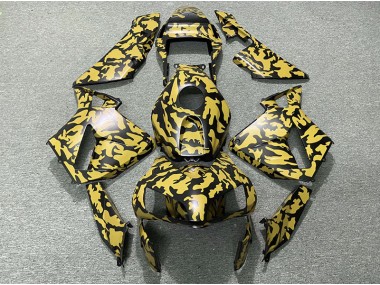 Gelb Tarnung 03-04 Honda CBR600RR Verkleidung