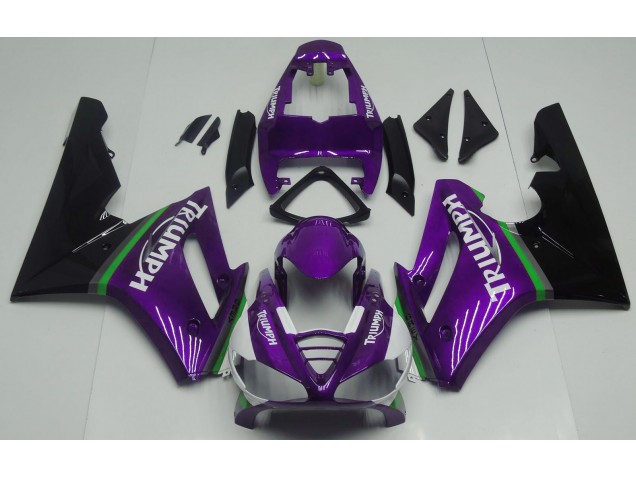 Glanz Lila 09-12 Triumph Daytona 675 Verkleidung Glanz Lila 09-12 Triumph Daytona 675 Verkleidung