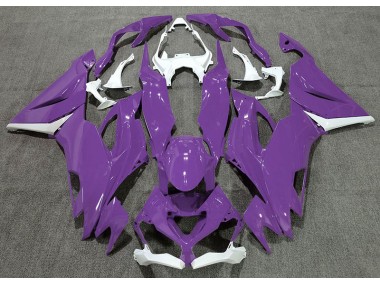 Glanz Lila & Weiß 19-23 Kawasaki ZX6R Verkleidung