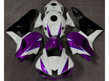 Glanz Lila Weiß & Blau 13-23 Honda CBR600RR Verkleidung
