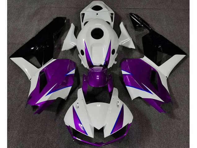 Glanz Lila Weiß & Blau 13-23 Honda CBR600RR Verkleidung Glanz Lila Weiß & Blau 13-23 Honda CBR600RR Verkleidung