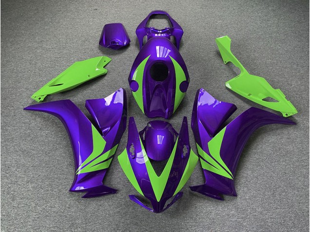 Glanz Lila & Grün 12-16 Honda CBR1000RR Verkleidung Glanz Lila & Grün 12-16 Honda CBR1000RR Verkleidung
