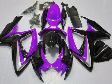 Glanz Lila Ohne Abzeichen 06-07 Suzuki GSXR 600-750 Verkleidung