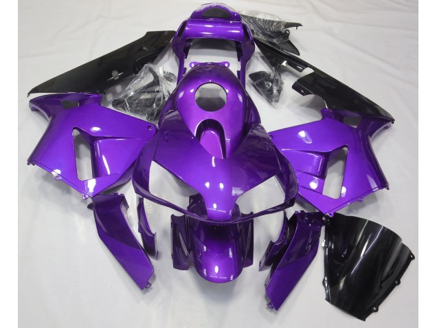 Glanz Lila Schlicht 03-04 Honda CBR600RR Verkleidung Glanz Lila Schlicht 03-04 Honda CBR600RR Verkleidung