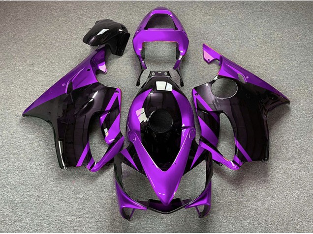Glanz Lila & Schwarz 01-03 Honda CBR600 F4i Verkleidung Glanz Lila & Schwarz 01-03 Honda CBR600 F4i Verkleidung