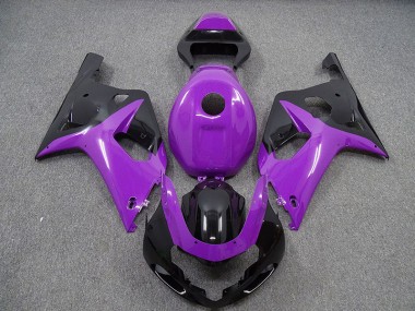 Glanz Lila & Schwarz 01-03 Suzuki GSXR 600-750 Verkleidung